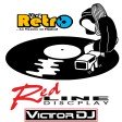 retro con red line discplay dj victor manuel