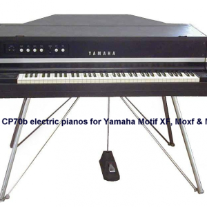 YAMAHA CP70 PIANOS Demo 3