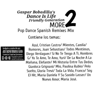Gaspar Bobadilla-Dance Is Life-Friendly Generation-More 02-Pop Dance Spanish