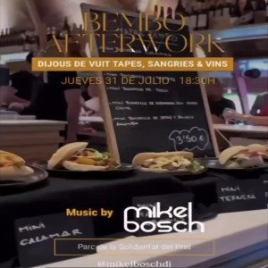 Mikel Bosch@Afterwork Bembo Restaurant 31-07-25